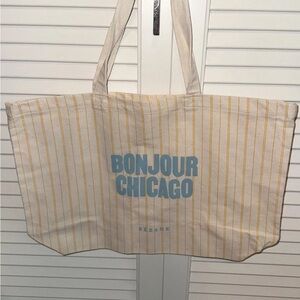 Sezane Bonjour Chicago Novelty Tote Bag
